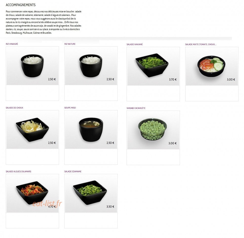 Resto Sushi'S — carte page 12