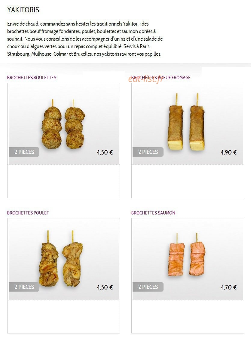 Resto Sushi'S — carte page 11