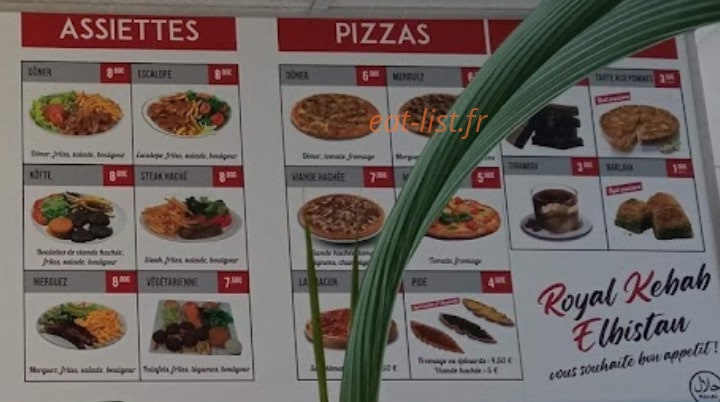 Royal Kebab Elbistan — carte page 3