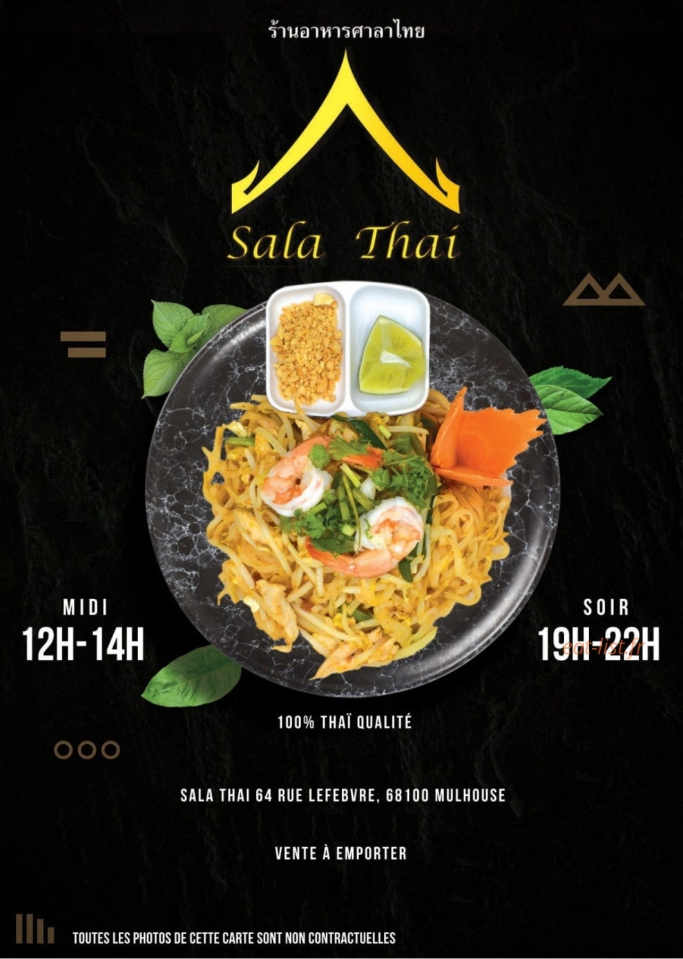 Salathai — carte page 1