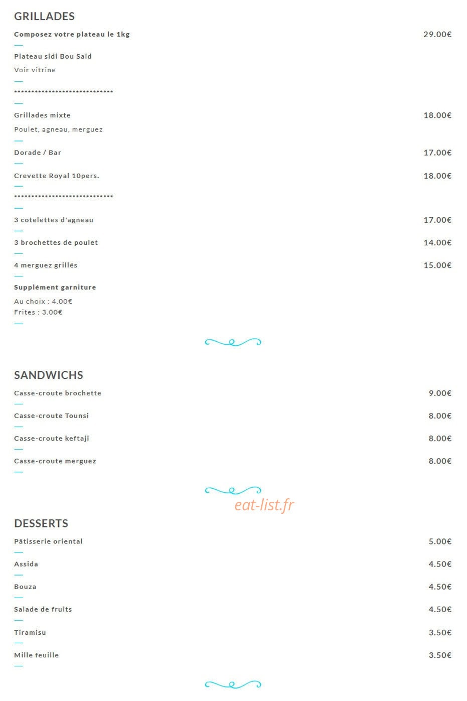 Sidi Bou Saïd — carte page 3
