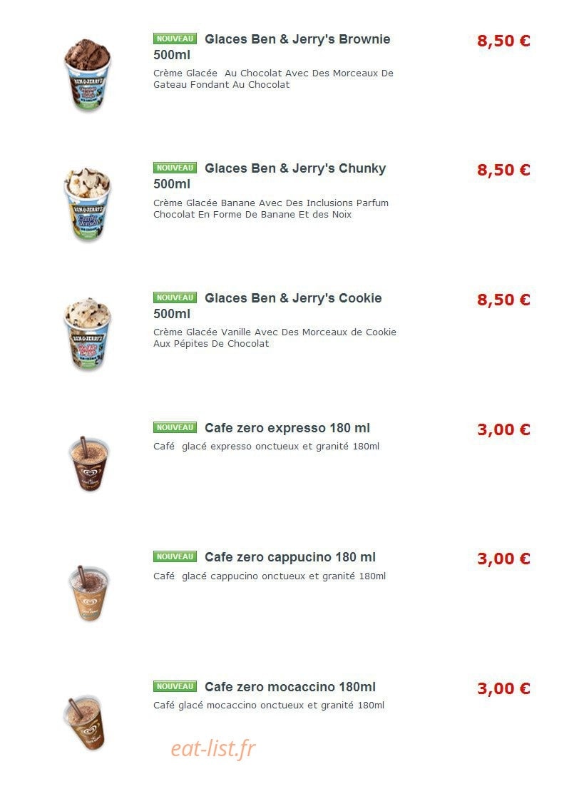 T-Pizzas — carte page 12