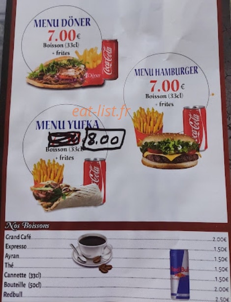 Umut Kebap — carte page 4