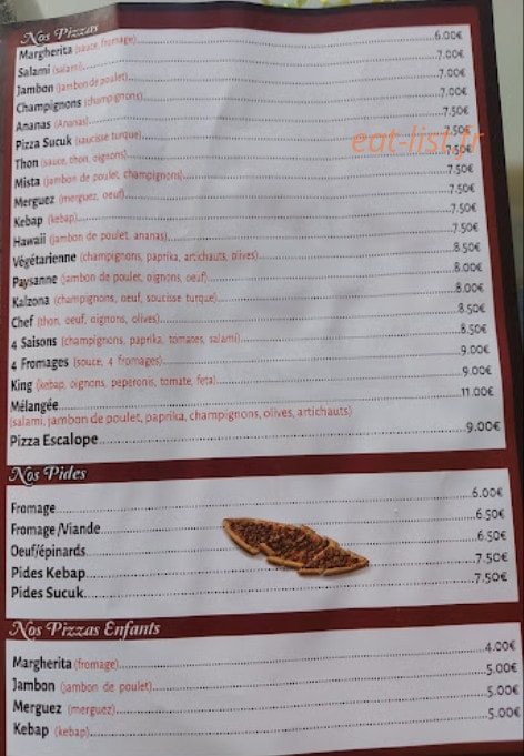 Umut Kebap — carte page 3