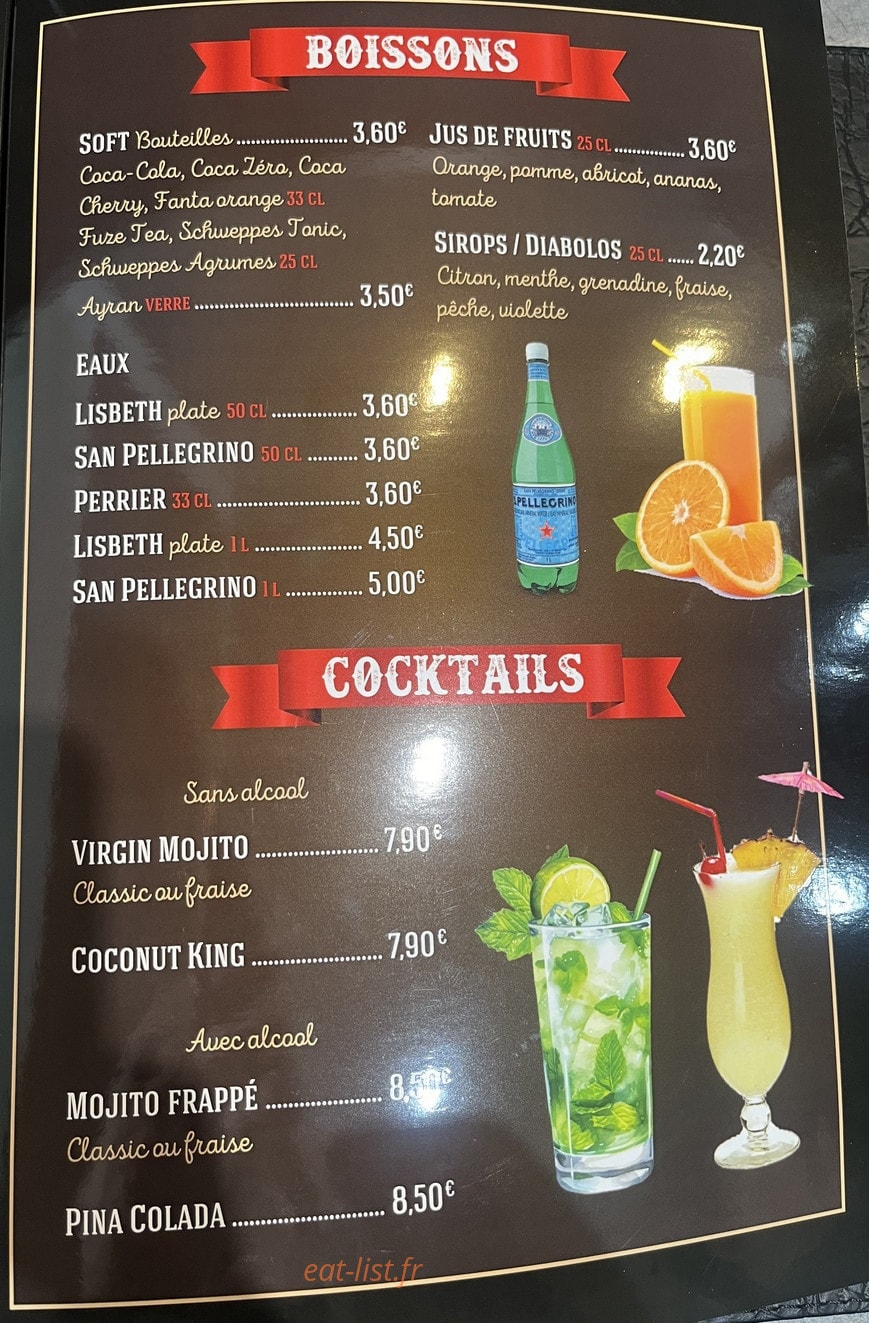 As Luxet — carte page 7