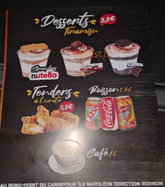 Easy Tacos — carte page 4