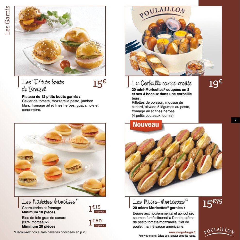 Poulaillon — carte page 6