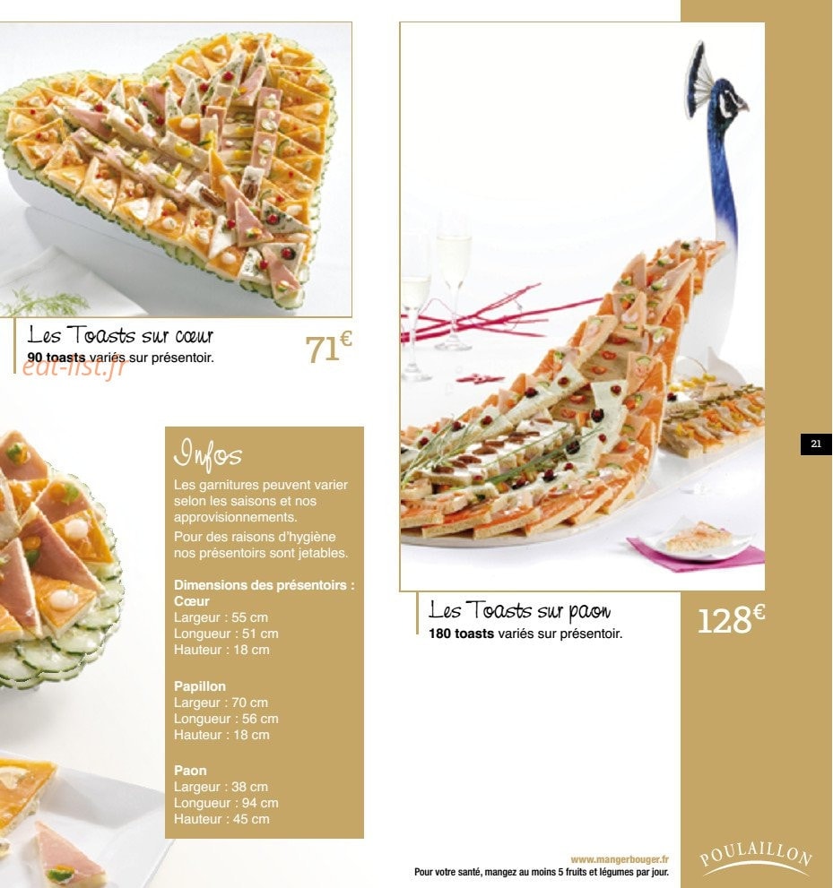 Poulaillon — carte page 20