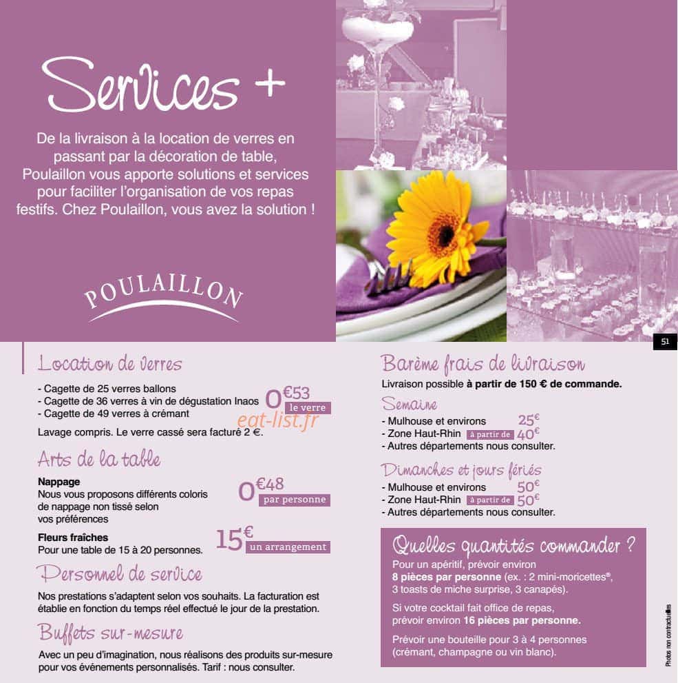 Poulaillon — carte page 50