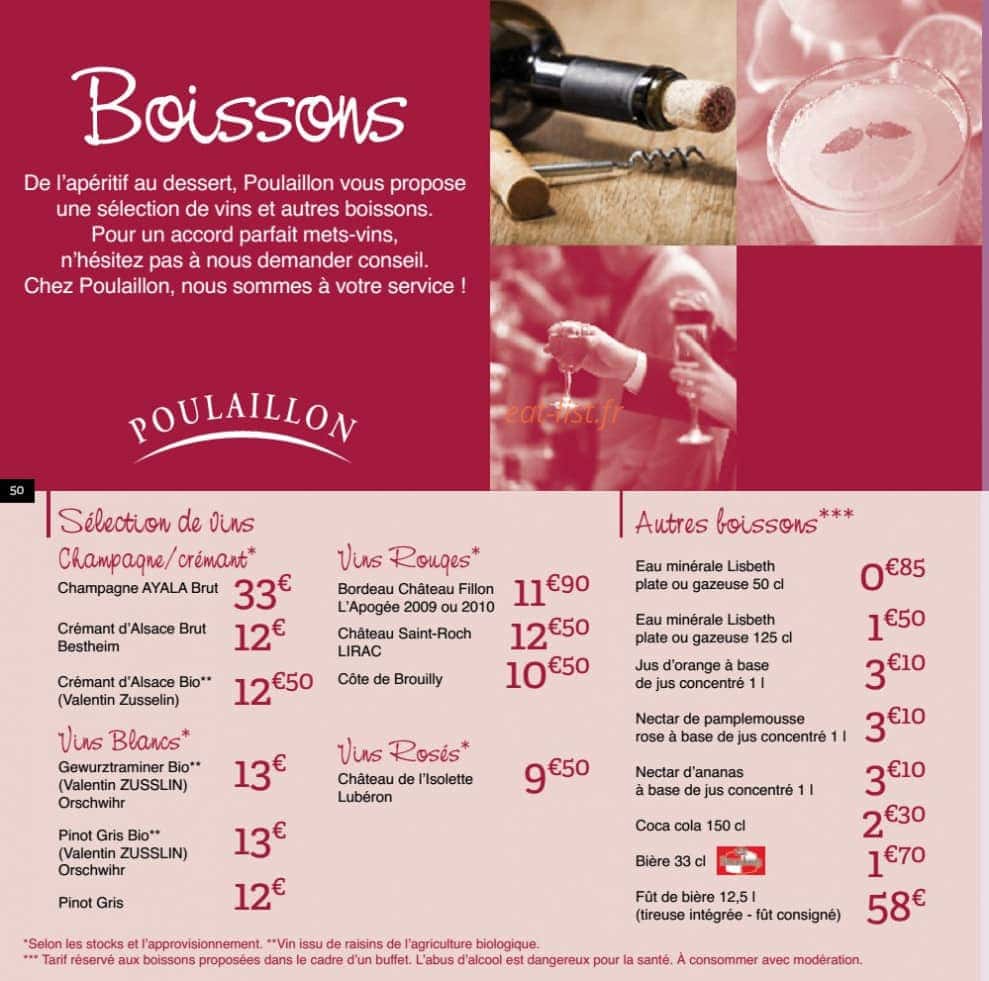 Poulaillon — carte page 49