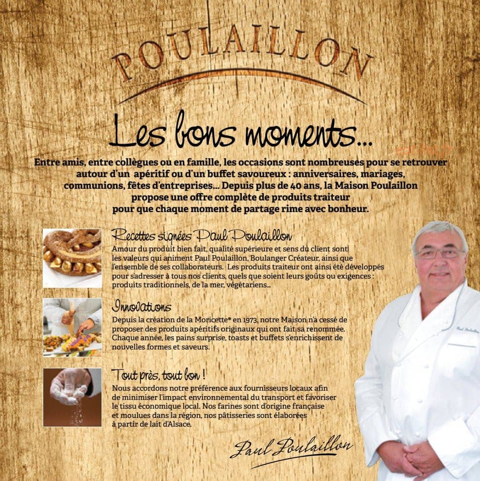 Poulaillon — carte page 52