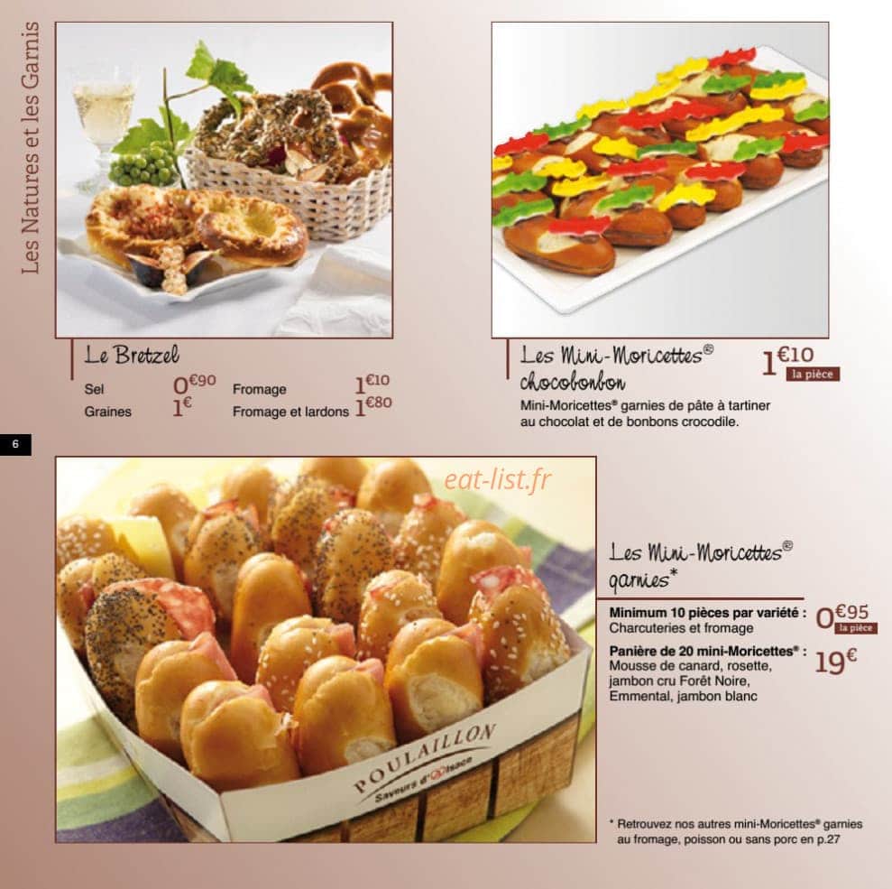 Poulaillon — carte page 5