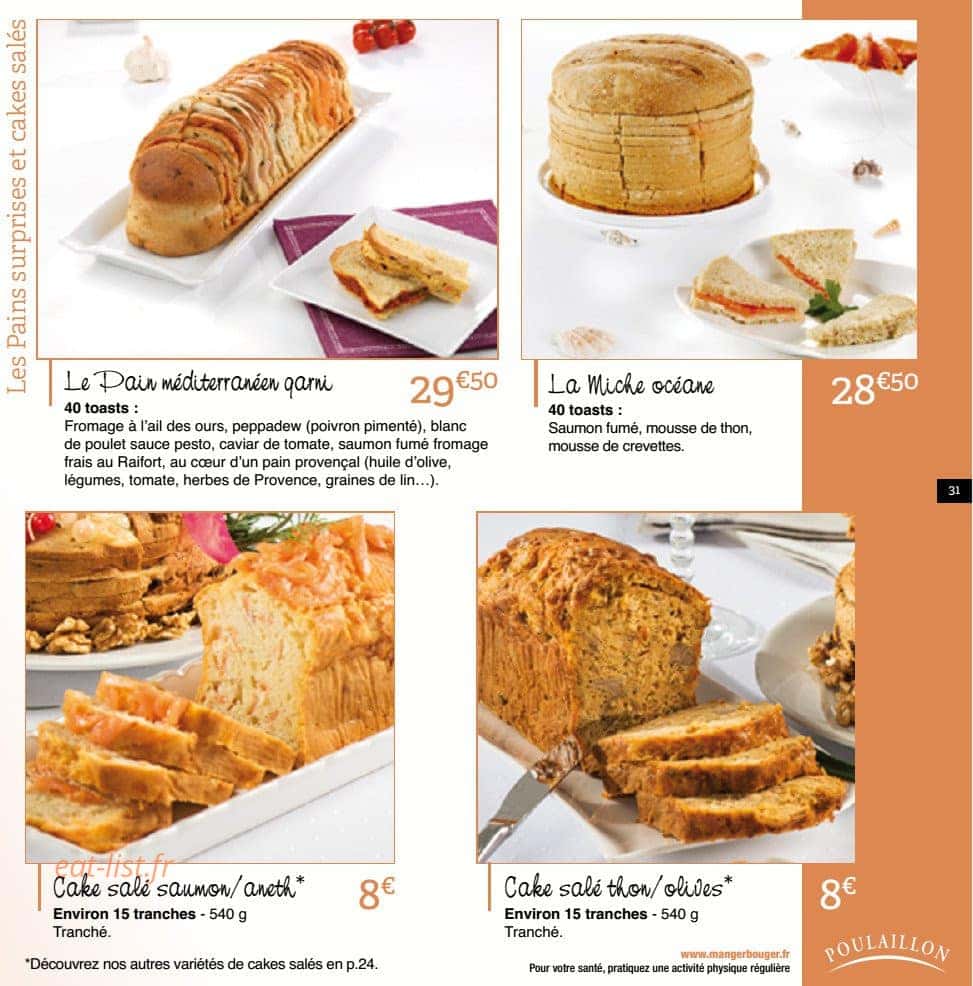 Poulaillon — carte page 30