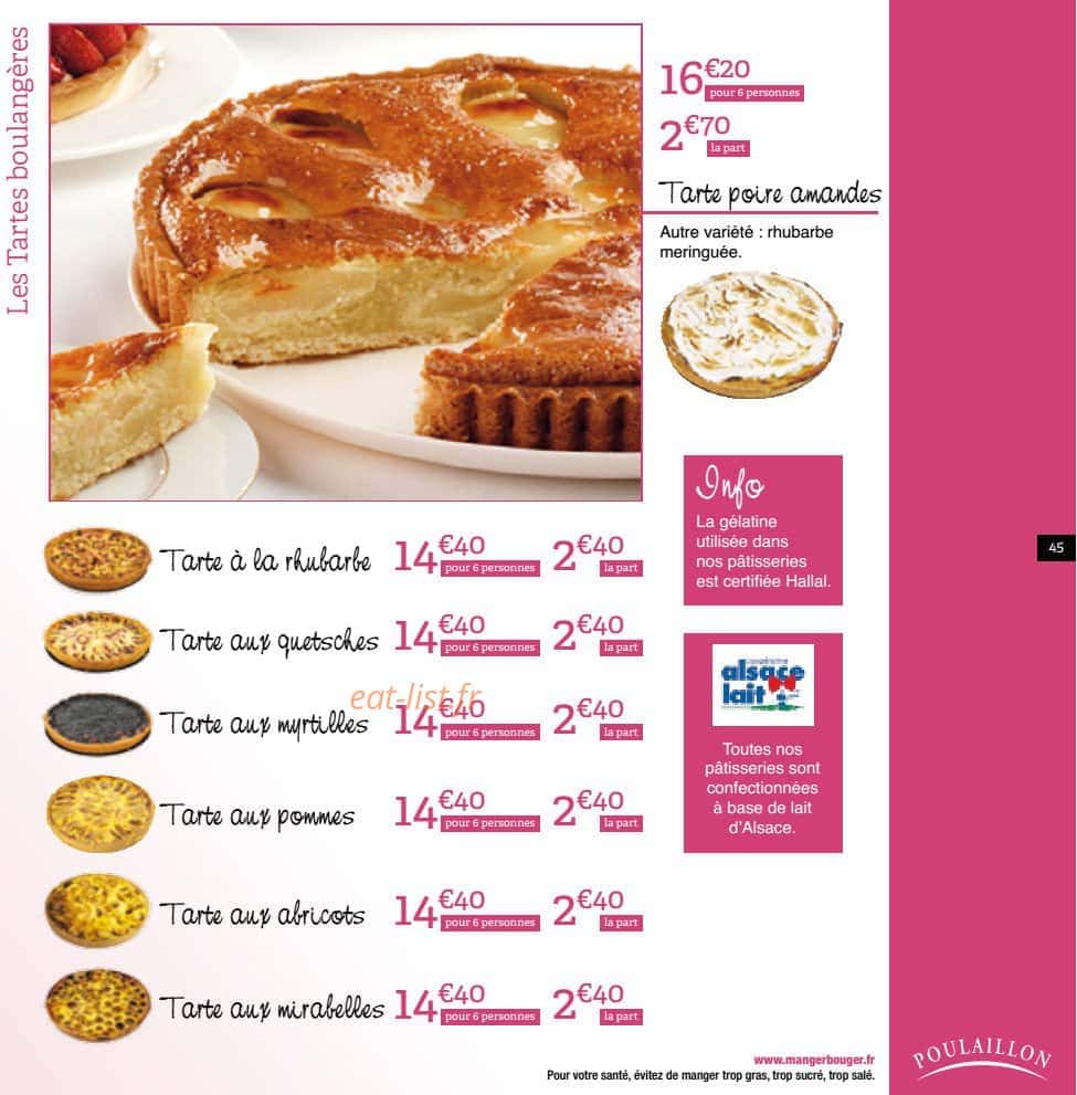 Poulaillon — carte page 44