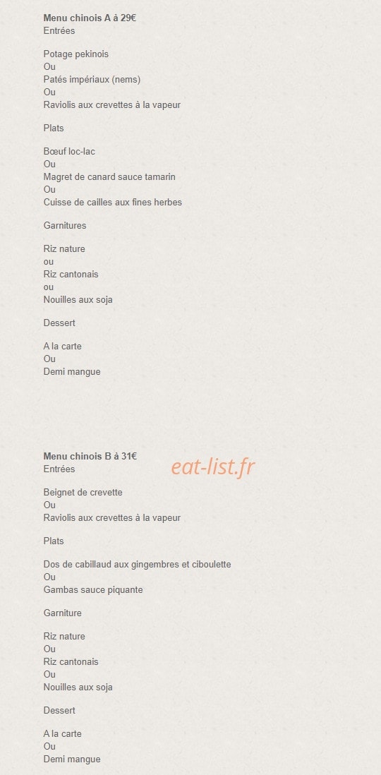 Les Terrasses d'Asie — carte page 12
