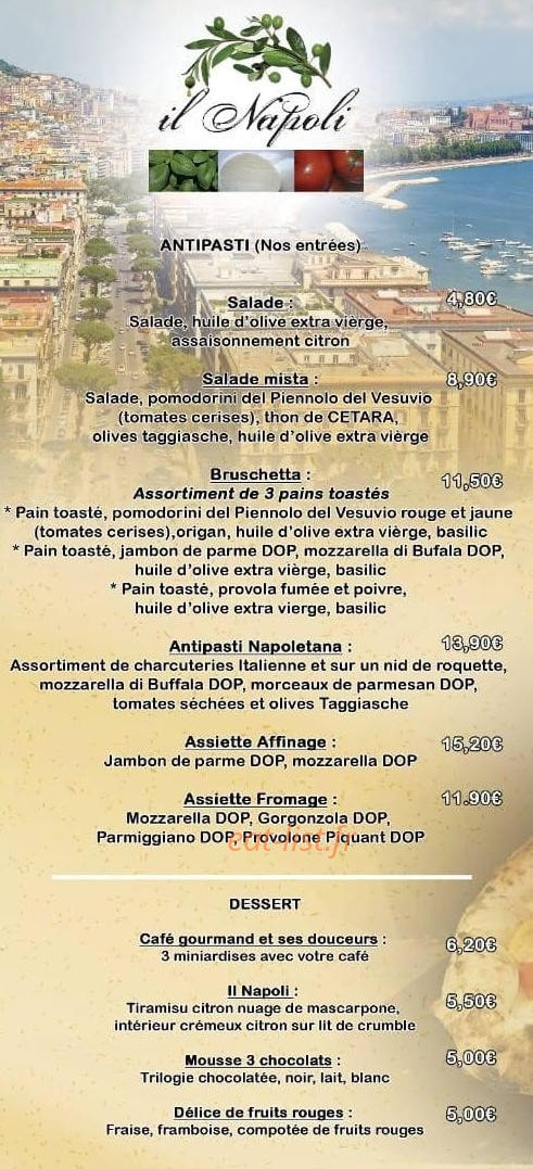 Il Napoli — carte page 1