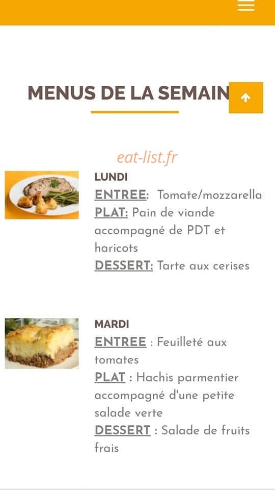 Restau'Bureau 68 — carte page 3