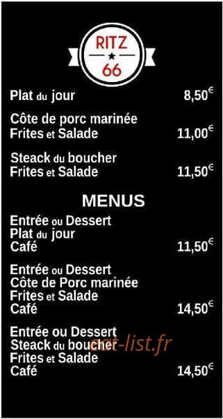 Ritz66 — carte page 3