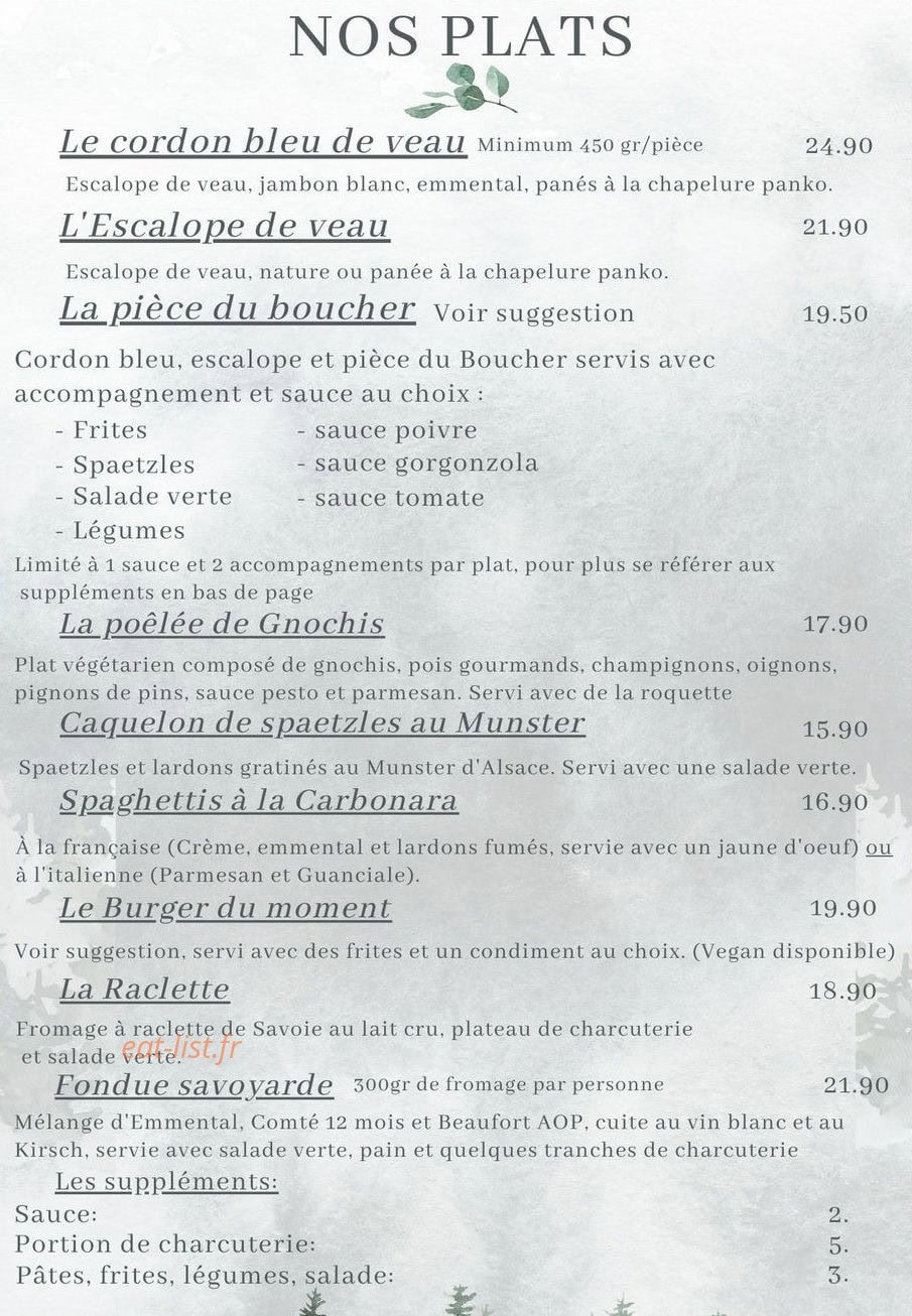Aux deux lions — carte page 2