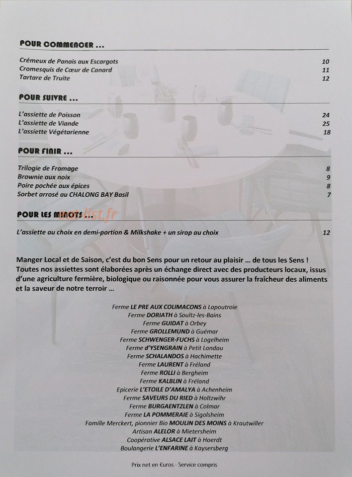Les Parages — carte page 1