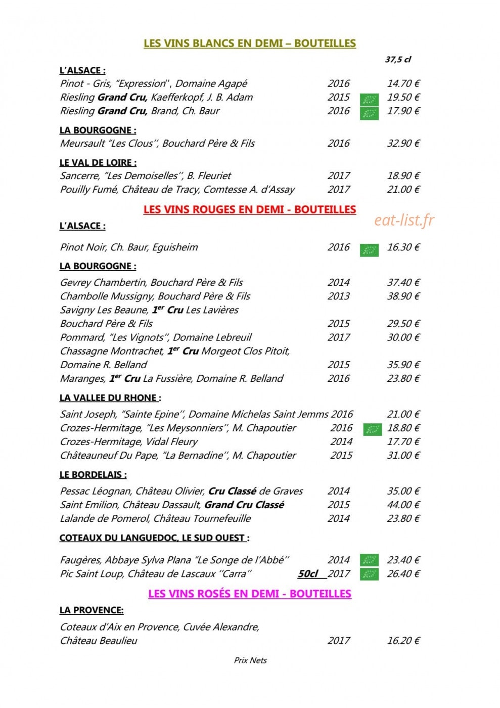 Au lion d'or — carte page 5