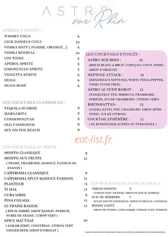 Astro sur Rhin — carte page 3
