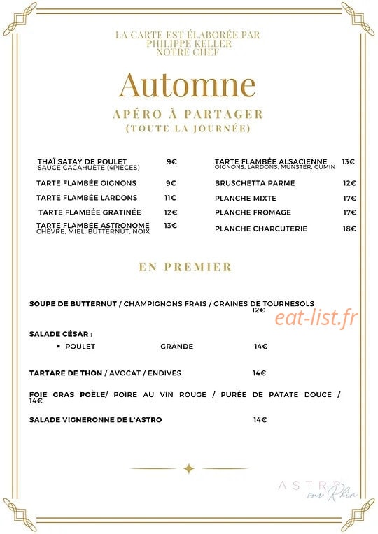 Astro sur Rhin — carte page 1