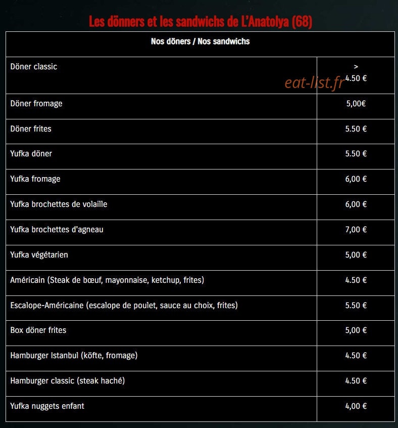 L' Anatolya — carte page 3