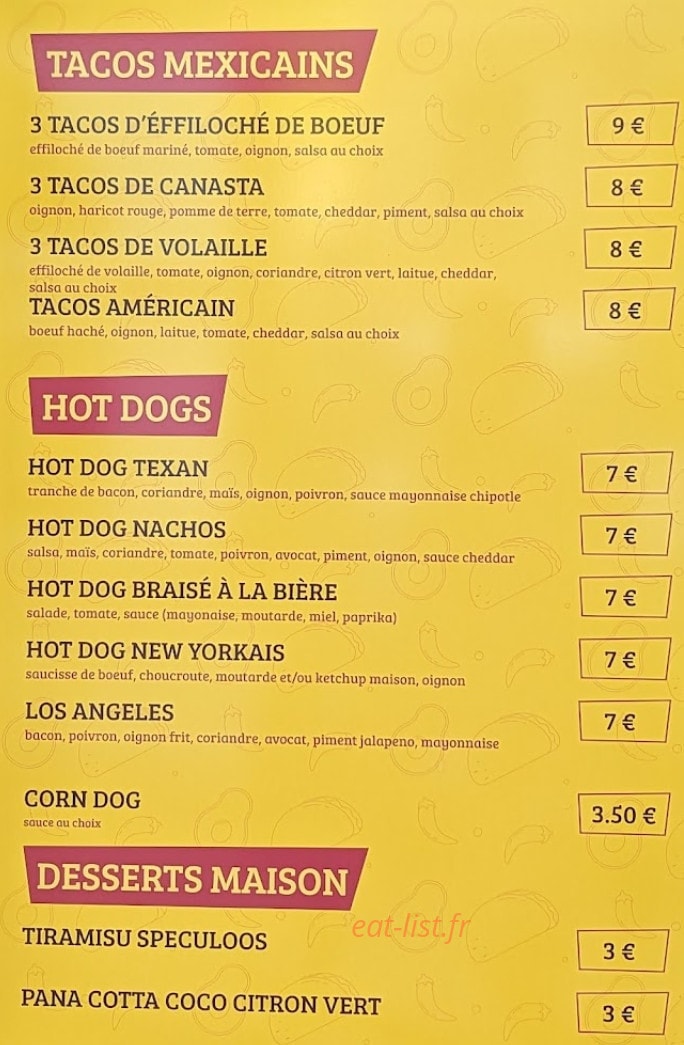 La Parada — carte page 3