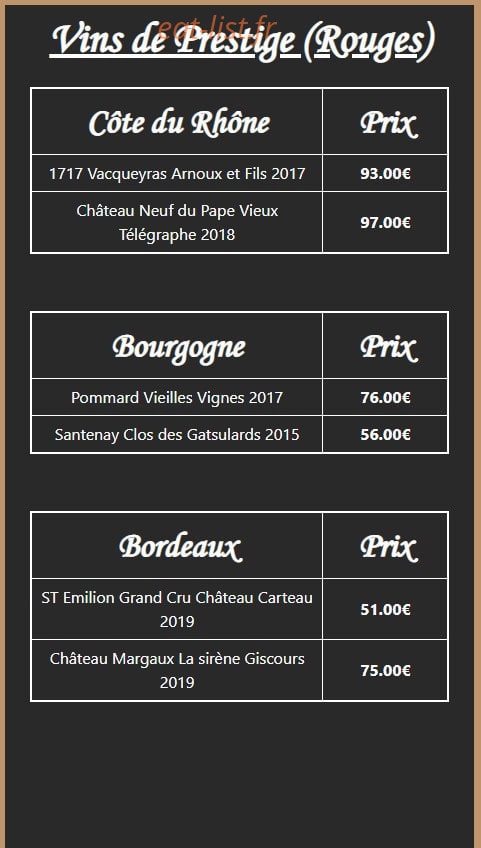 La Vieille Porte — carte page 11