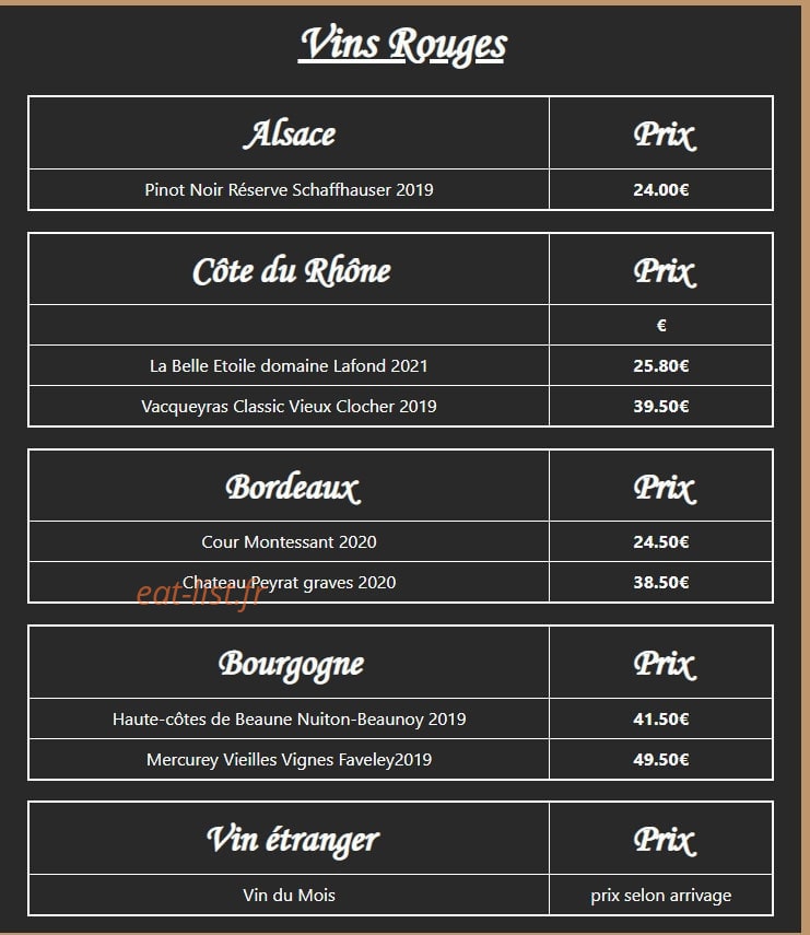La Vieille Porte — carte page 10