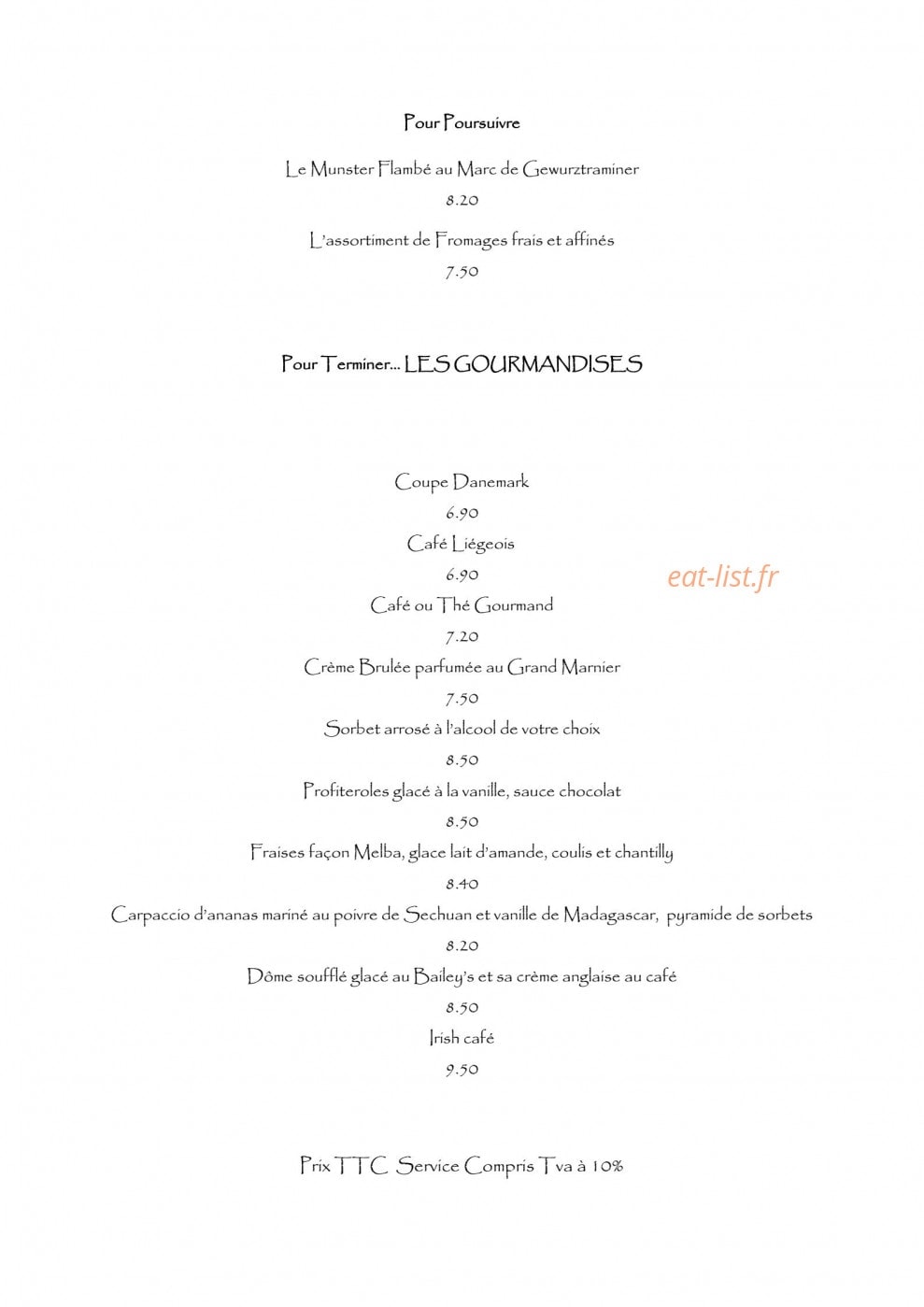 La Couronne — carte page 4