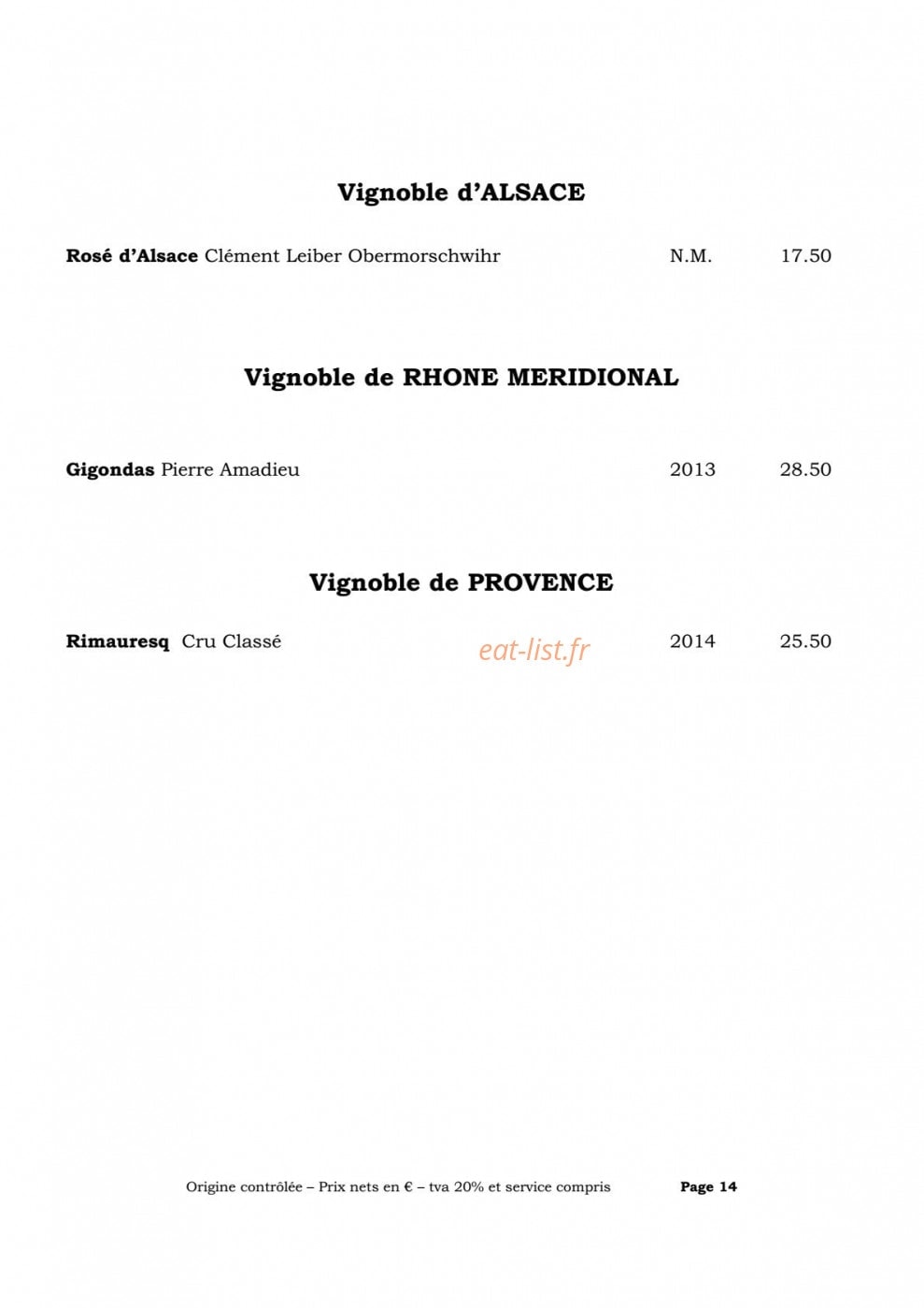 La Couronne — carte page 19