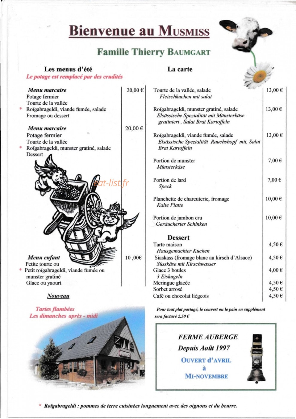 Le Musmiss — carte page 1
