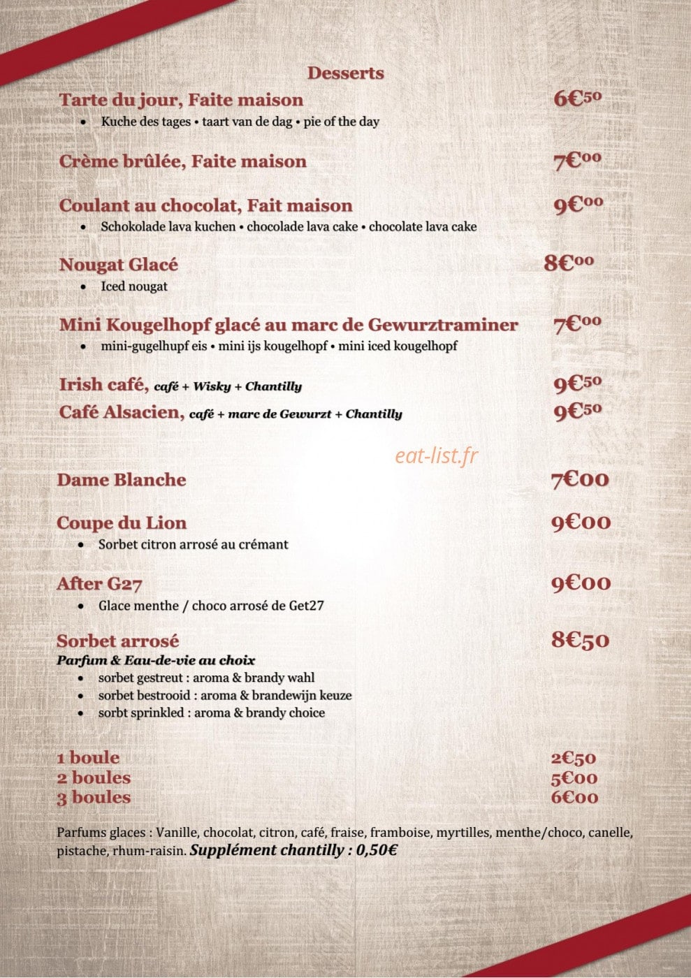 Au lion — carte page 7