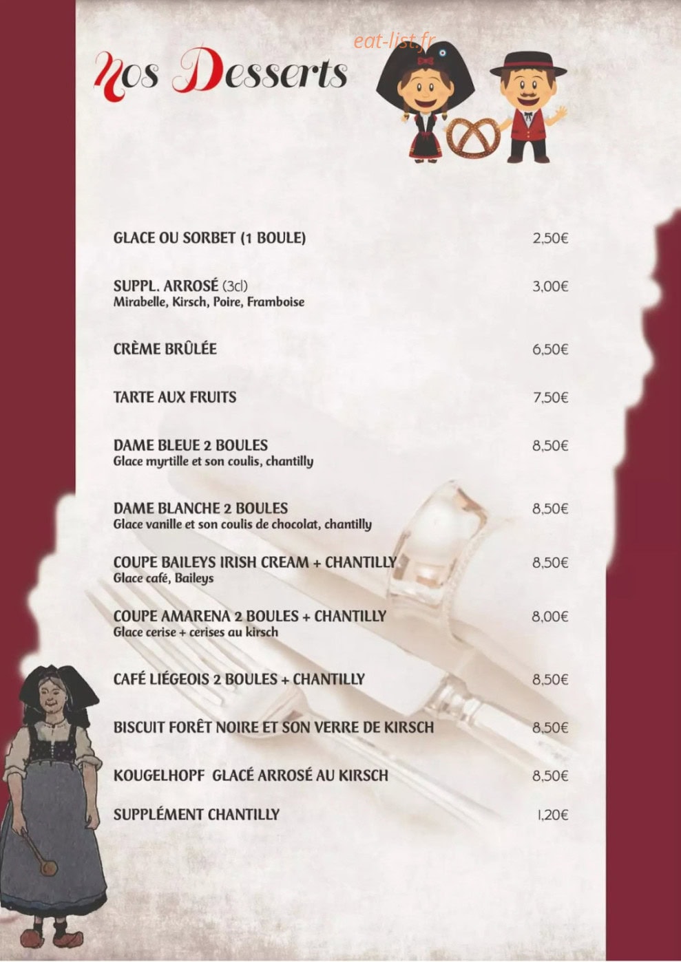 Au ptit Ribeau — carte page 7