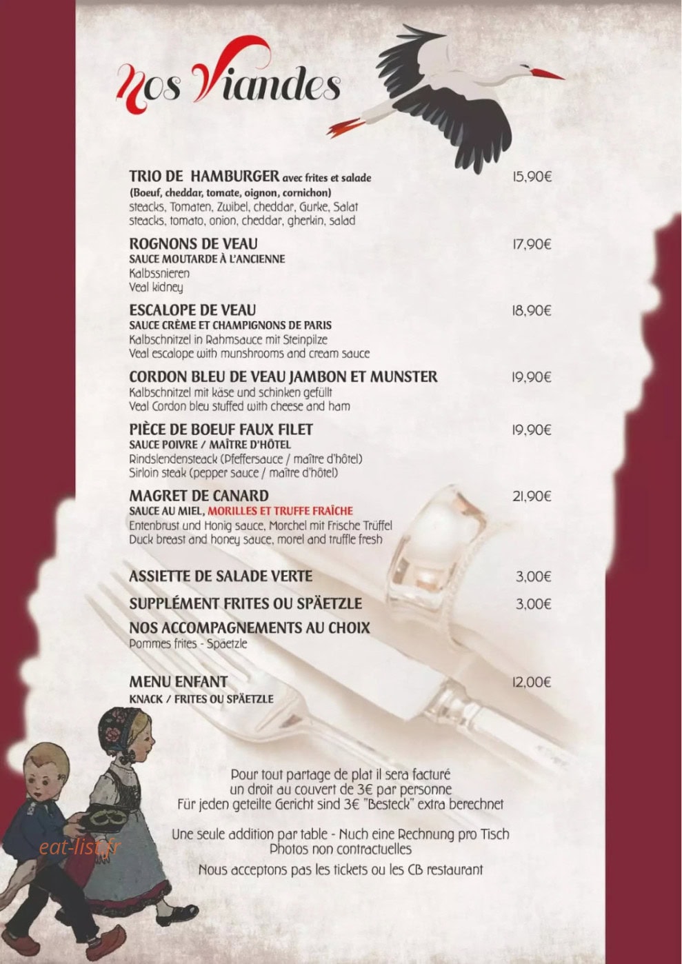 Au ptit Ribeau — carte page 4