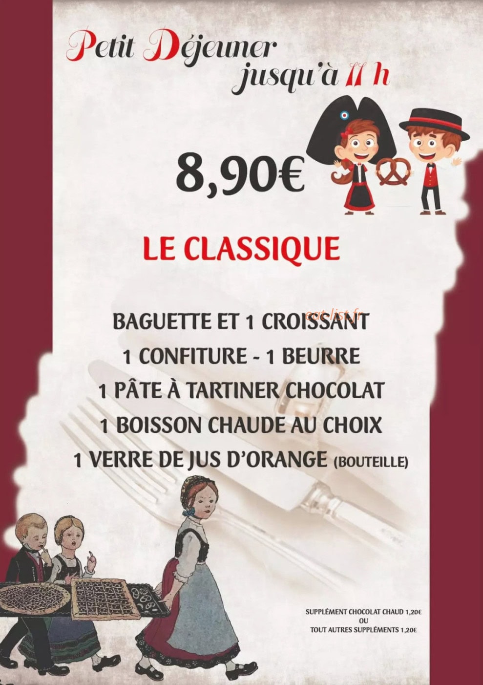 Au ptit Ribeau — carte page 8