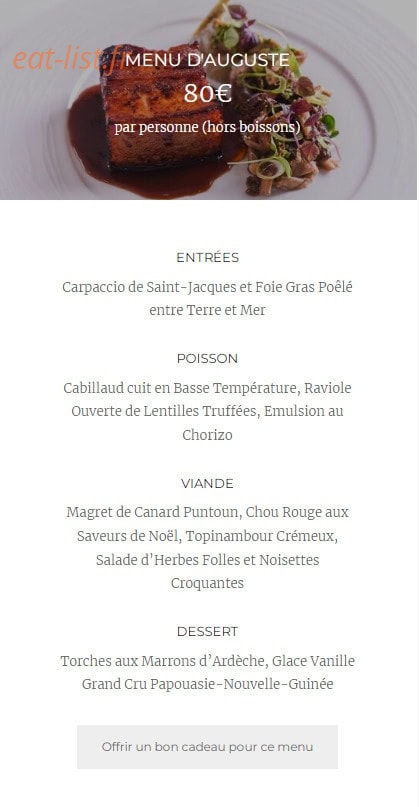 Le Cammissar — carte page 3