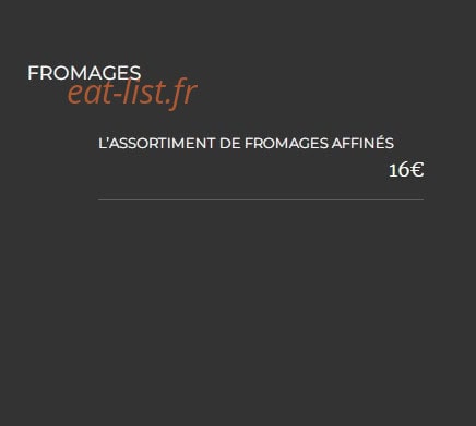 Le Cammissar — carte page 6