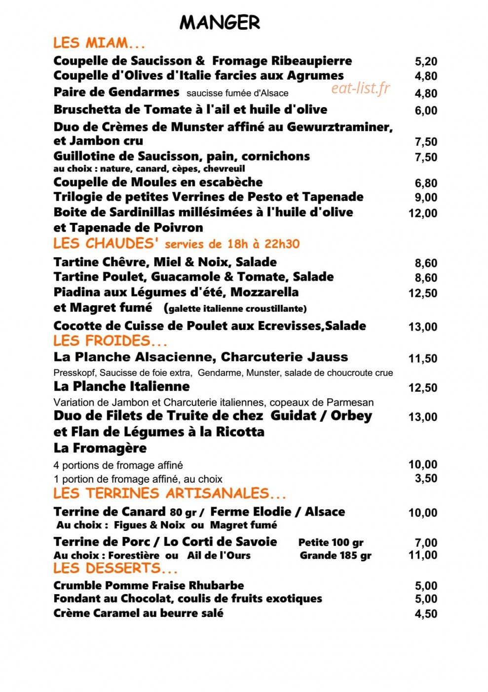 Le Goupil — carte page 1