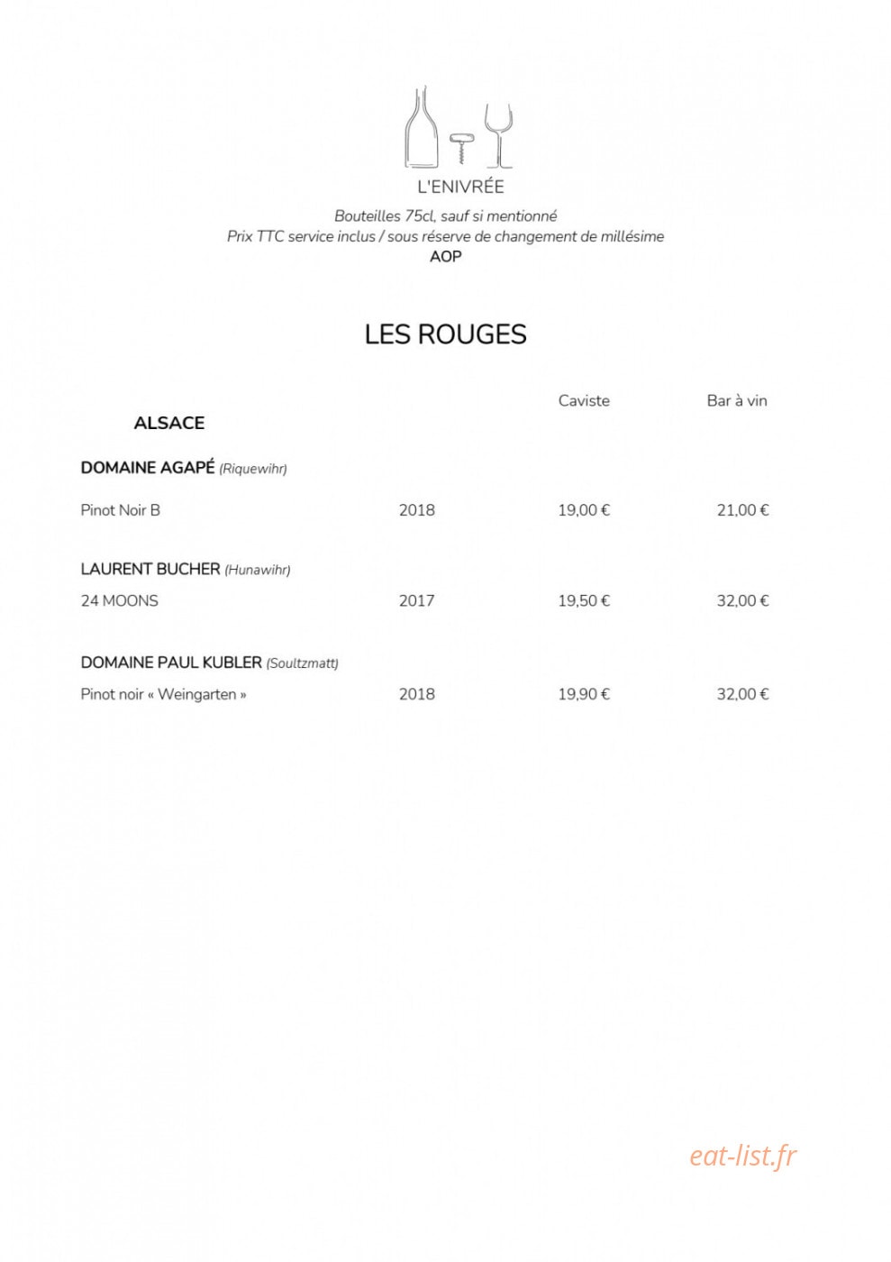 L'Enivrée — carte page 14