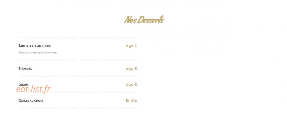 Resto Milli — carte page 7