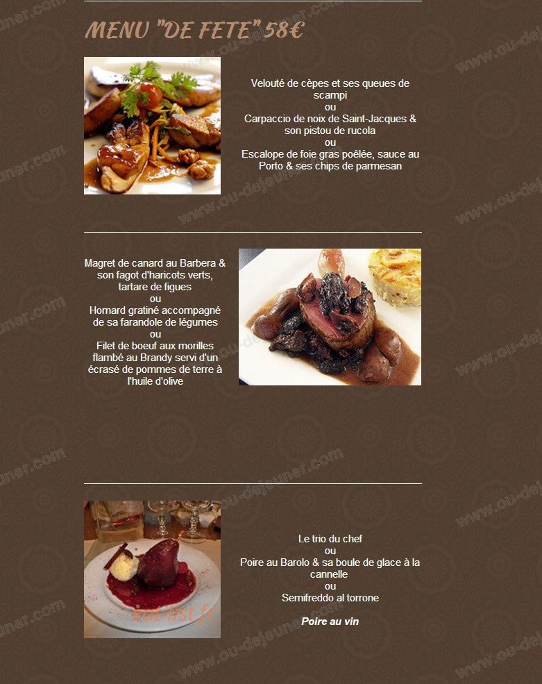 Ristorante Il Gusto — carte page 5