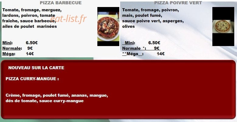 Le Fourmet — carte page 2