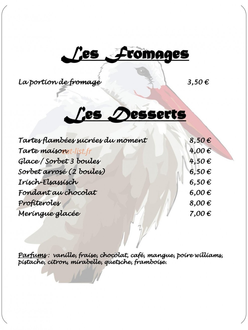 La Flamme — carte page 6