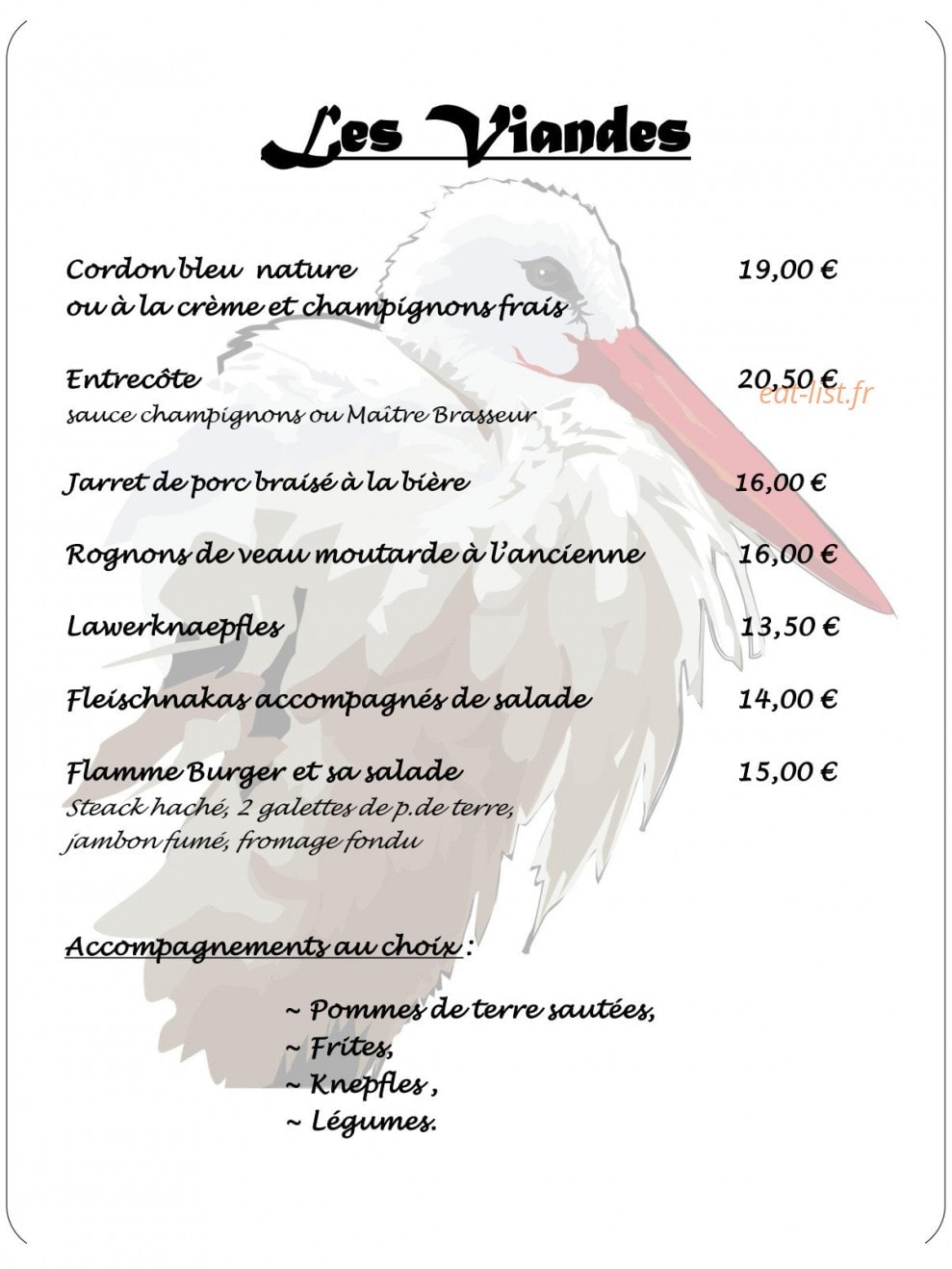 La Flamme — carte page 3