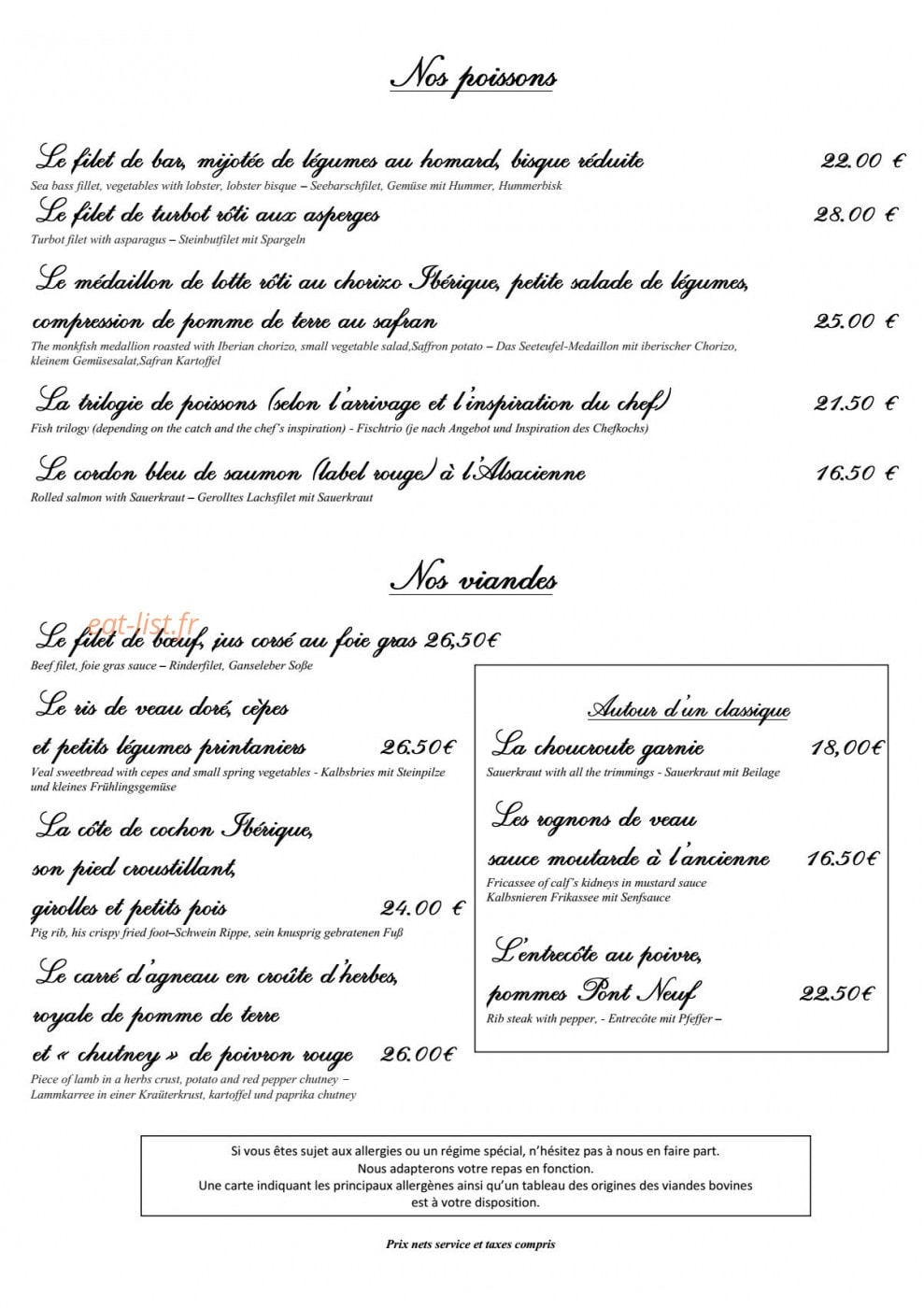 La Villa du Meunier — carte page 7