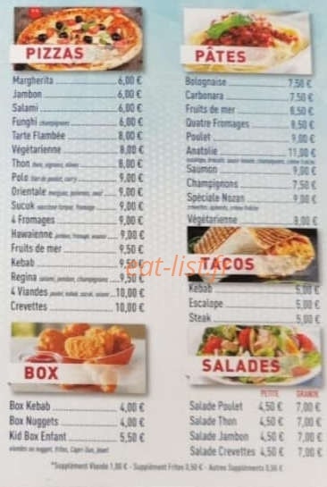 Kebab By Anatolie — carte page 3