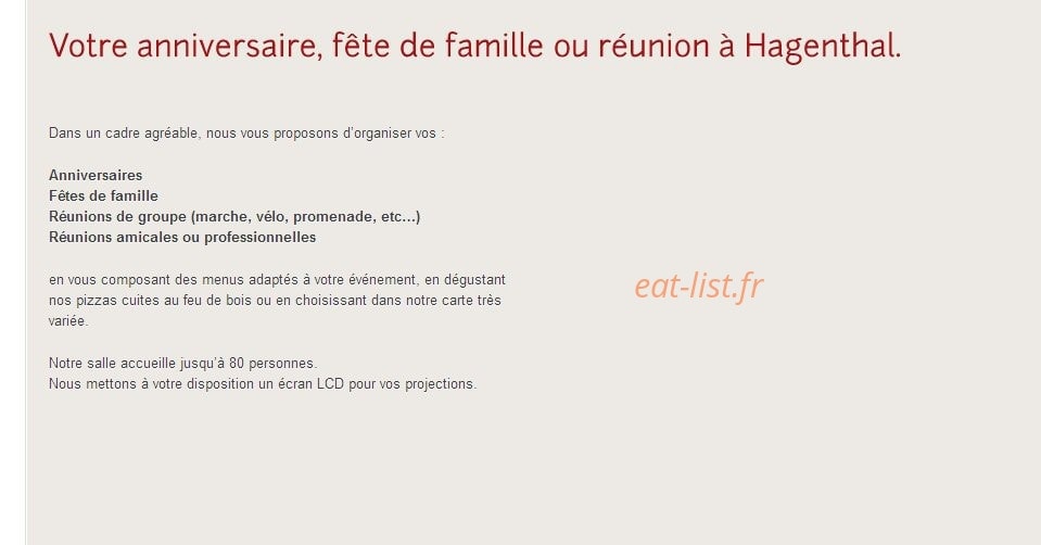 Relais des Bains — carte page 5